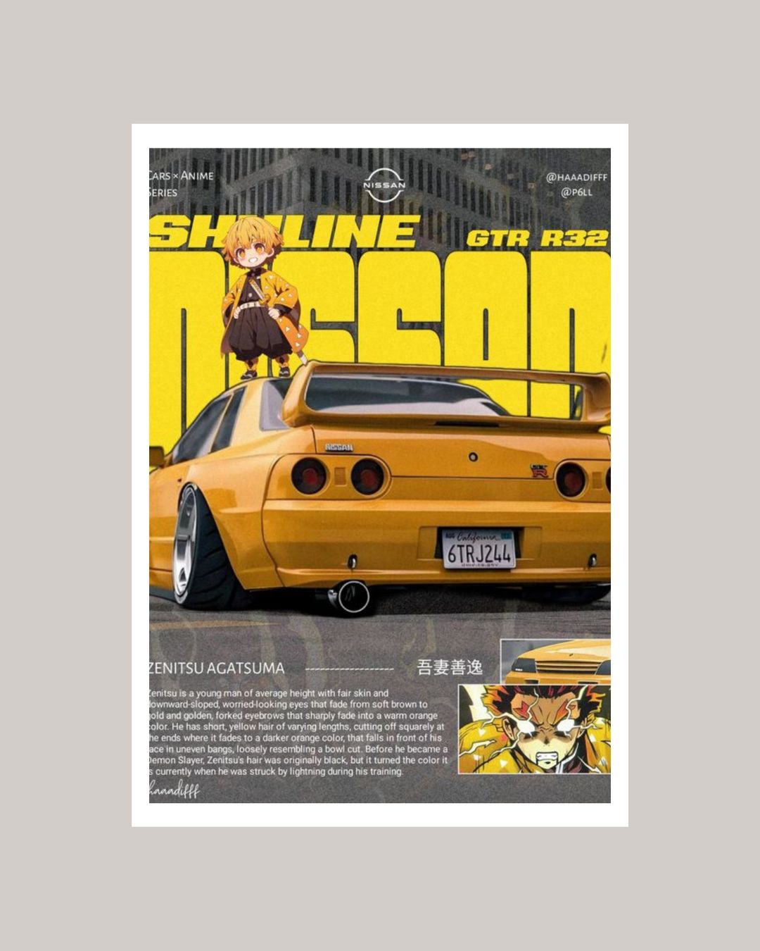 Poster Set Anime Edition (Pack of 10)