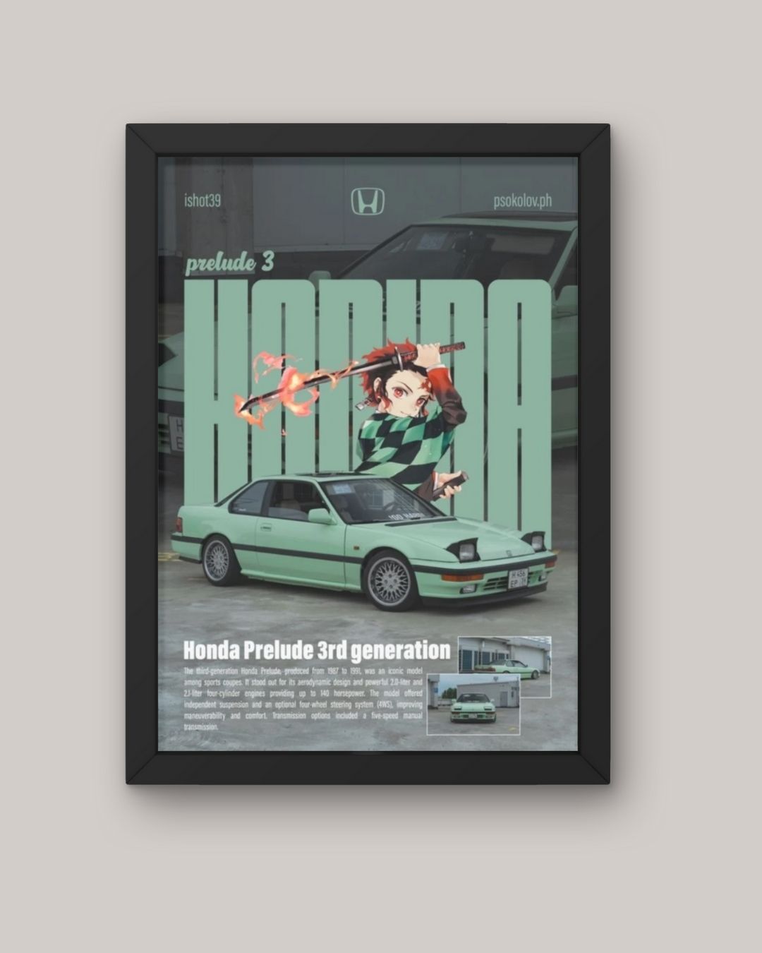 Honda Prelude 3 Frame