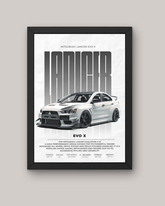 Mitsubushi Lancer Evo X Frame