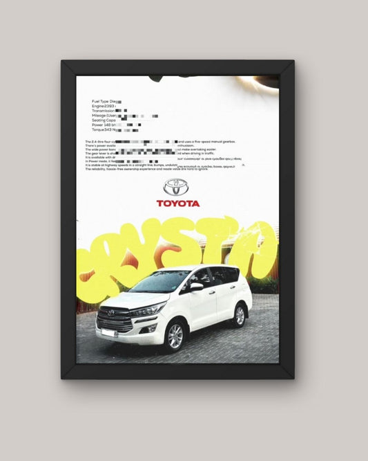 Toyota Innova Crysta Frame