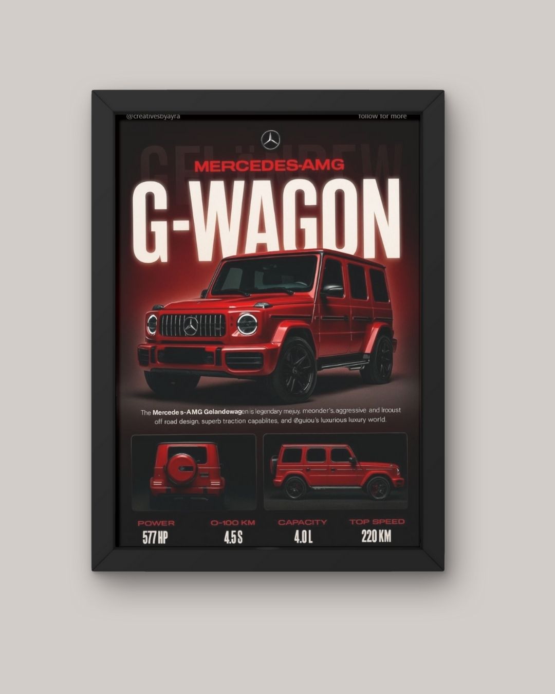 Mercedes Gwagon Frame