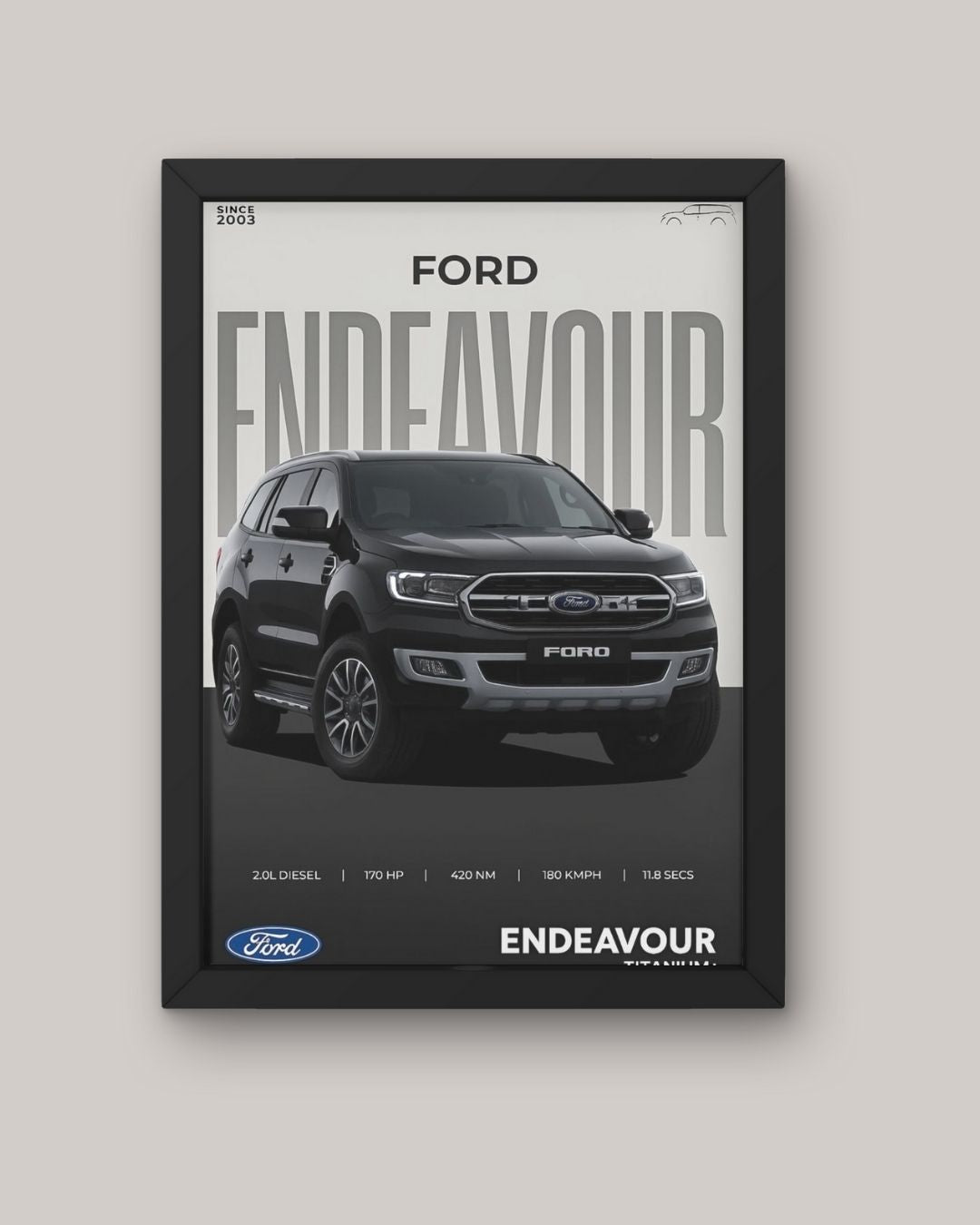 Ford Endeavour Frame